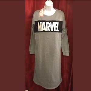 Marvel Comics JAPAN Full Length Sweatshirt Dress!